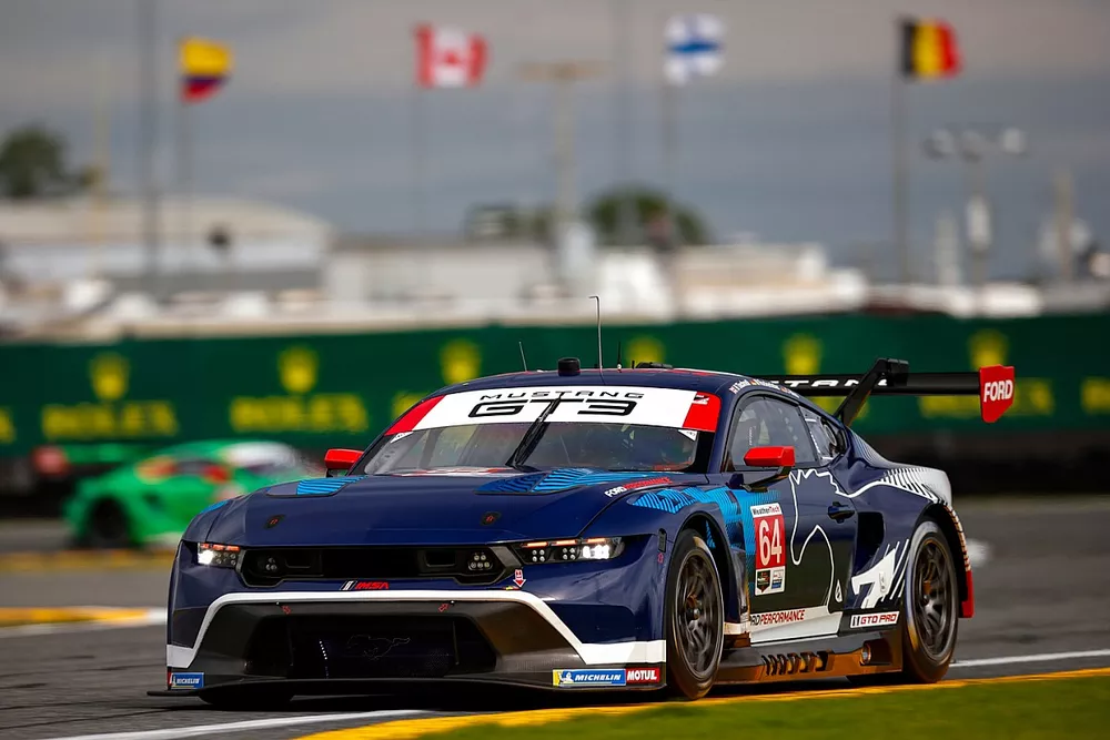 #64 Ford Multimatic Motorsports Ford Mustang GT3: Harry Tincknell, Mike Rockenfeller, Christopher Mies