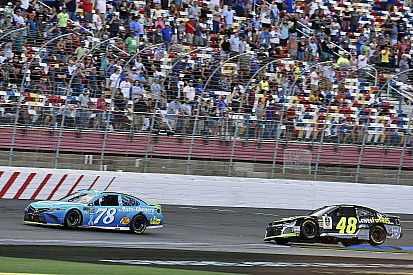 Truex fuming after Roval finish, calling it "last corner desperation"