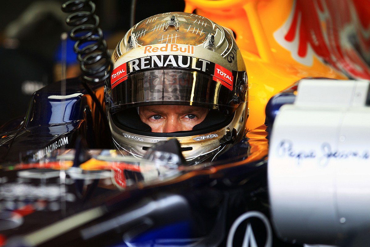 セバスチャン・ベッテルがF1”復帰”。自身がチャンピオンを獲得した時の