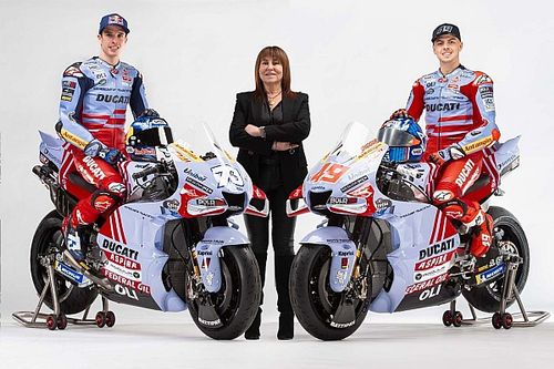 Gresini reveals 2023 MotoGP colours with Marquez and Di Giannantonio
