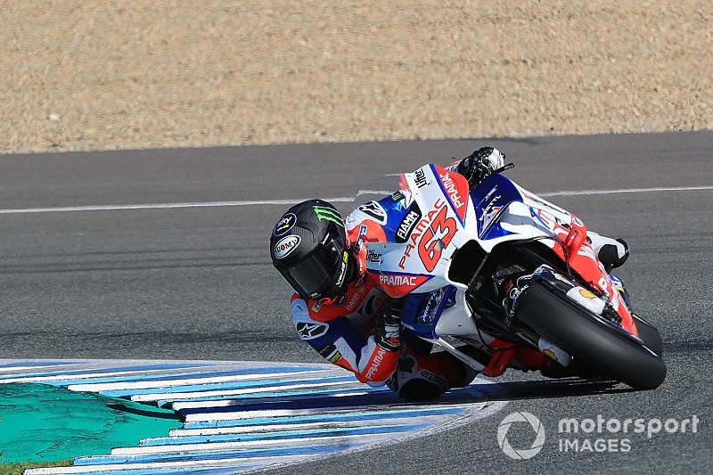 Bagnaia eyes rookie honours after strong Jerez test