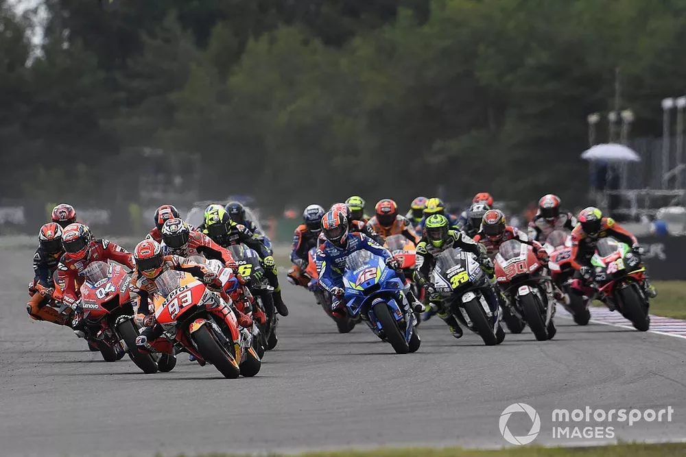 Marc Marquez, Repsol Honda Team, au d&eacute;part