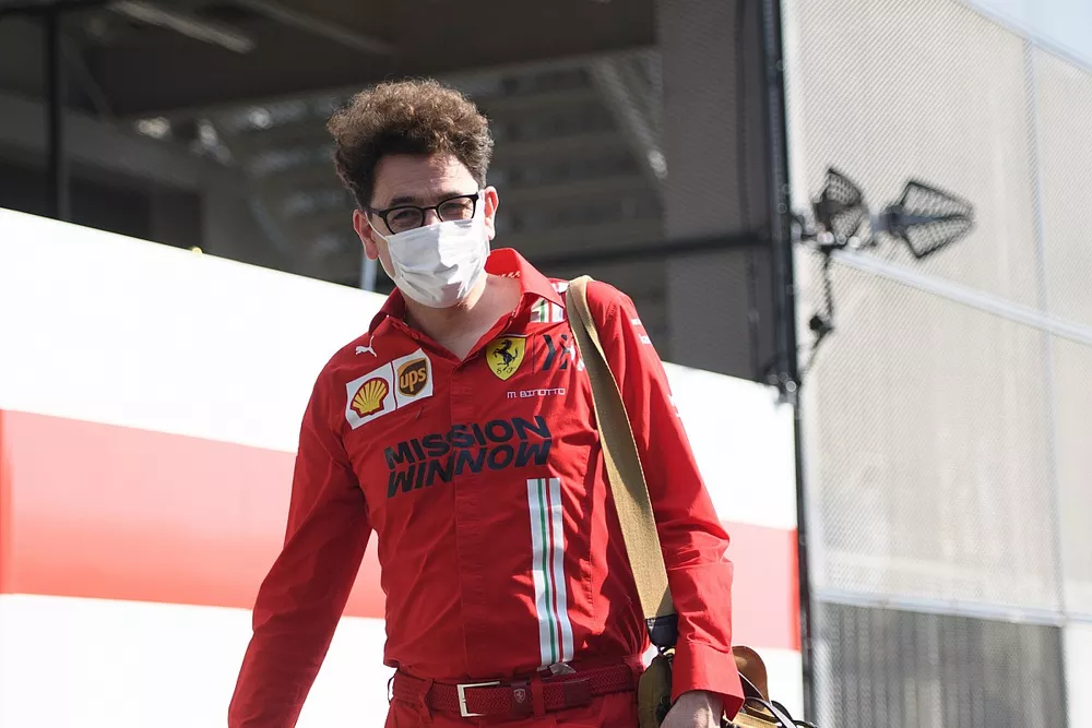 Mattia Binotto, teambaas Ferrari