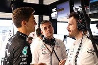 Russell: el Mercedes W13 es "rápido" pero "demasiado imprevisible