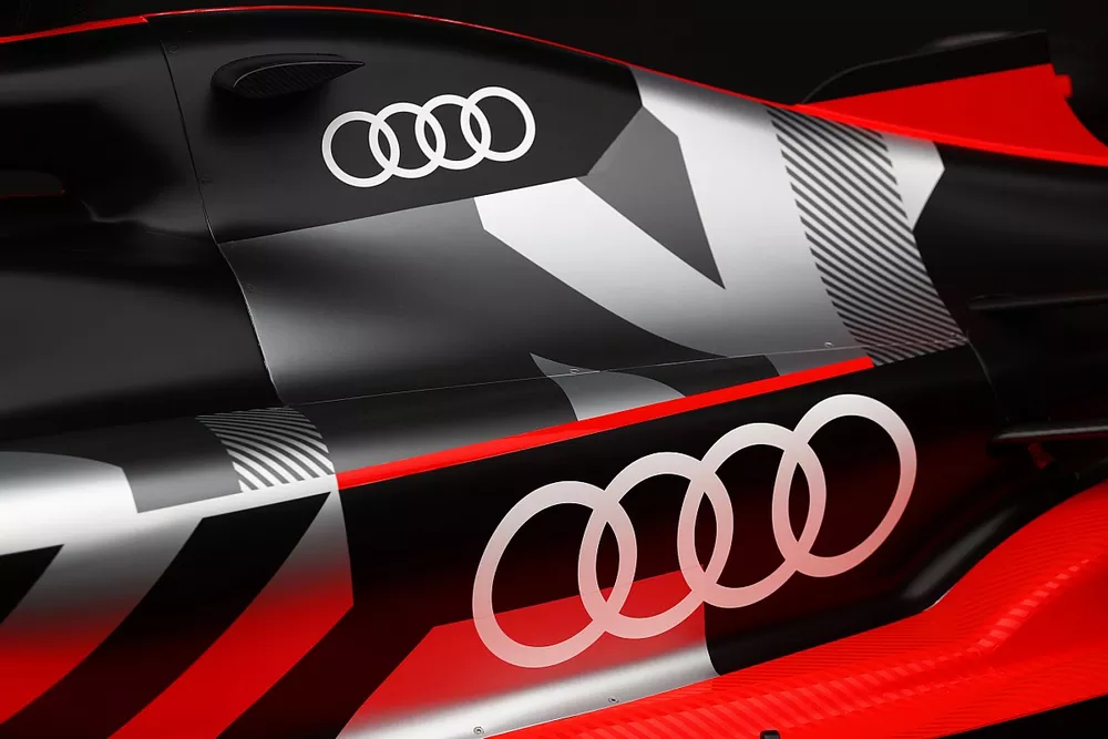 The Audi Sport F1 concept car