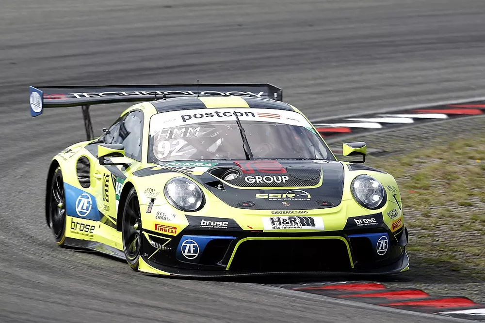 #92 SSR Performance Porsche 911 GT3 R: Michael Ammerm&uuml;ller, Christian Engelhart