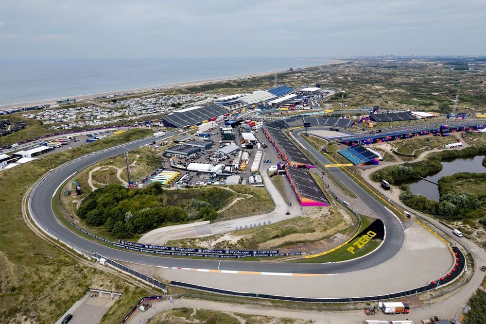Aerial photograph of the Circuit Zandvoort