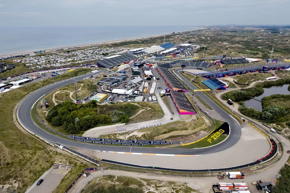 Aerial photograph of the Circuit Zandvoort