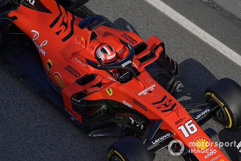 Leclerc manda en el segundo día de test