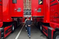 El primer día de Marc Márquez junto al equipo oficial Ducati