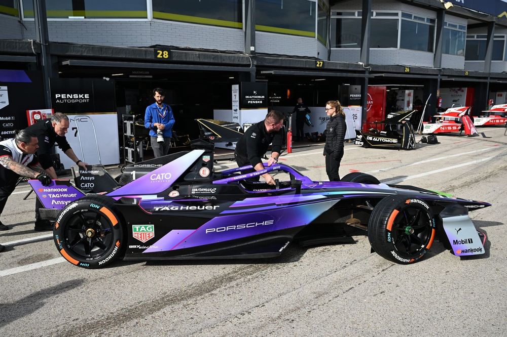 Coche de Pascal Wehrlein, TAG Heuer Porsche Formula E Team