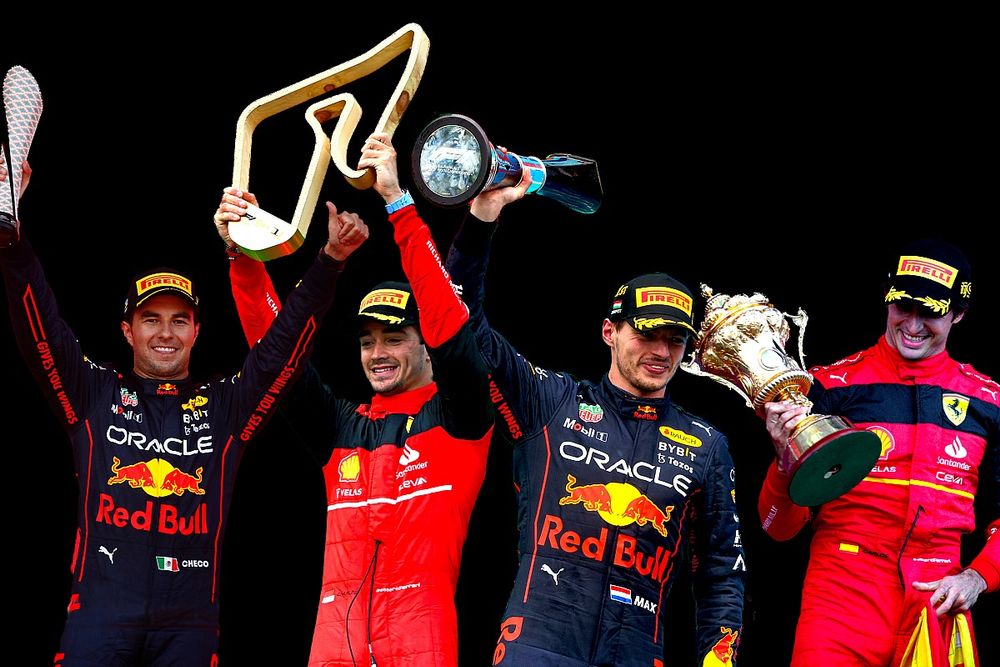Pilotos ganadores primera mitad temporada 2022 F1