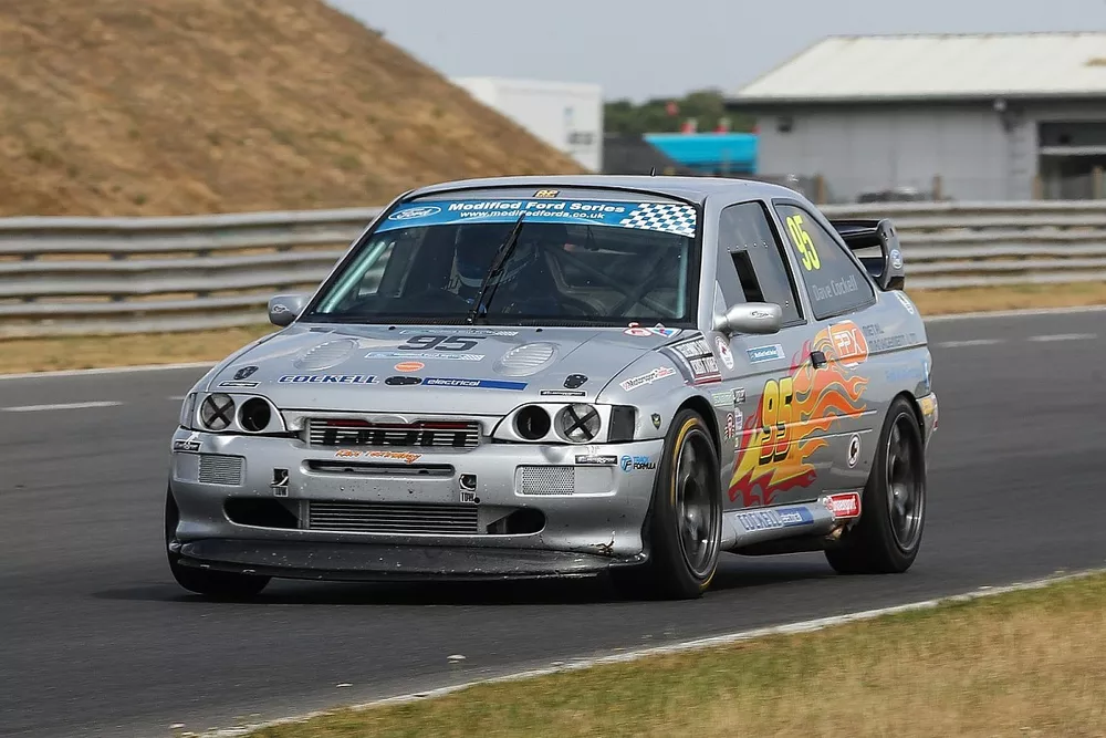 Dave Cockell won the first Modified ford race