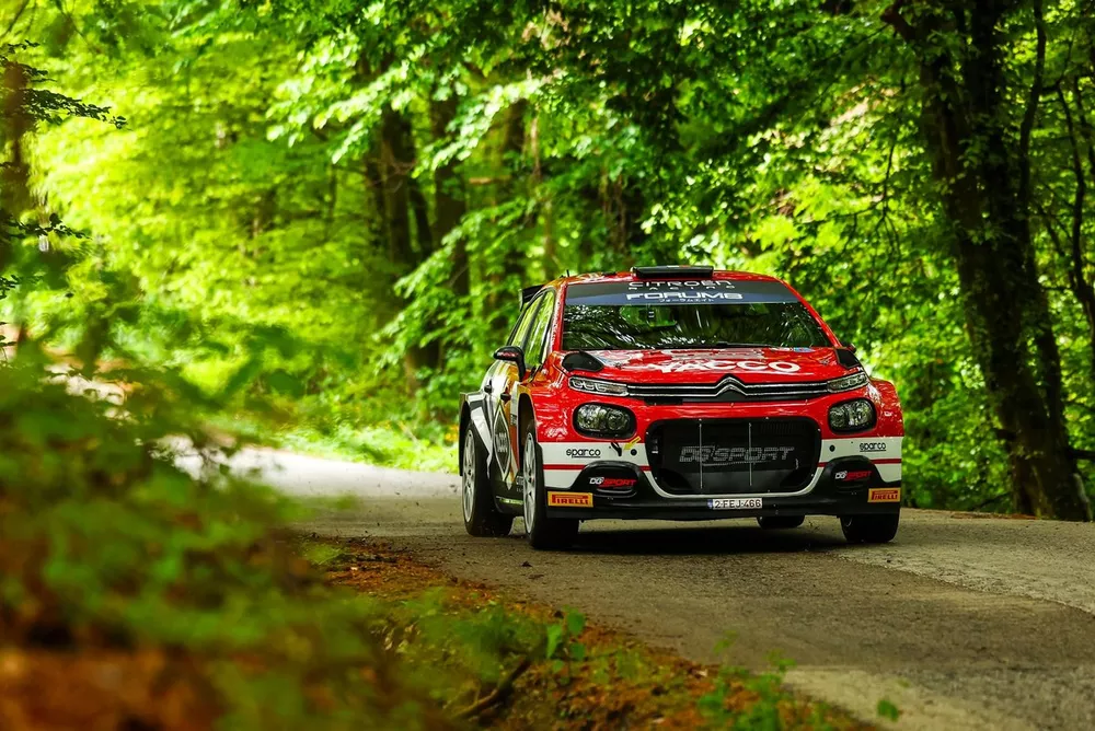Yohan Rossel, Arnaud Dunand, DG Sport Competition Citroen C3 Rally2