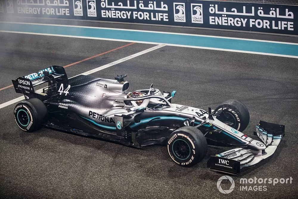 Racewinnaar Lewis Hamilton, Mercedes AMG F1 W10
