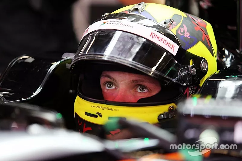 Nick Yelloly, Sahara Force India F1 VJM08 Piloto de pruebas