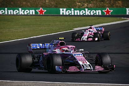 Ocon: "Aprendí mucho al lado de Pérez"