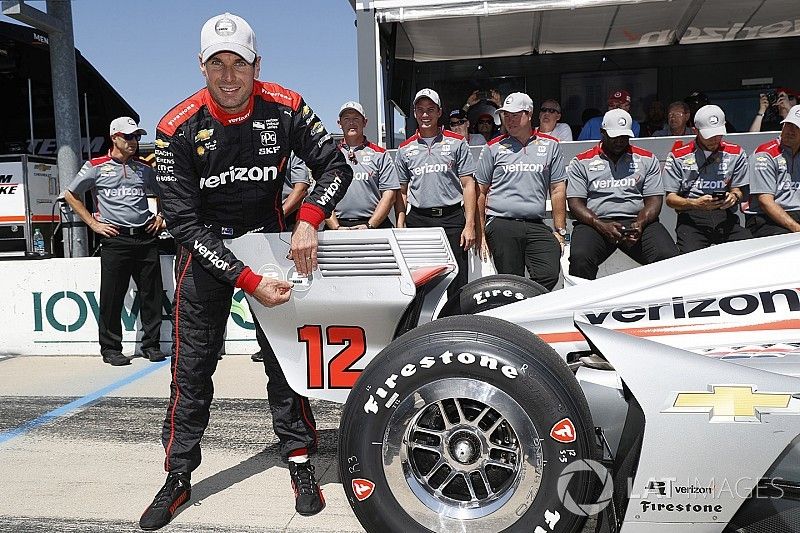 Polesitter Will Power, Team Penske Chevrolet