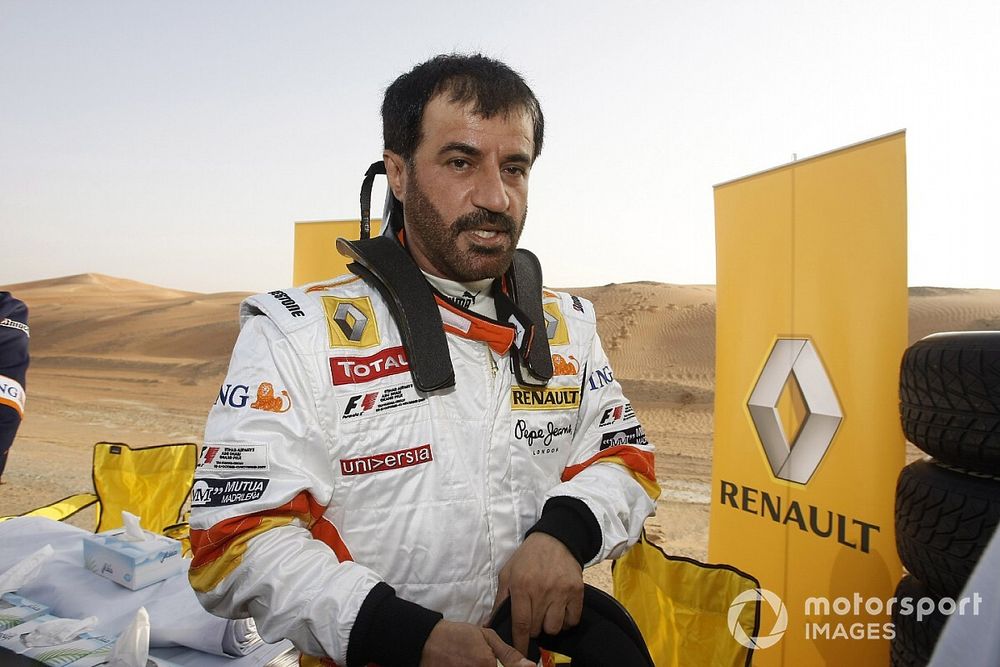 FIA��������s Vice-Başkanı for sport ve 14-time Middle East Rally Champion Mohamed Ben Sulayem prepar