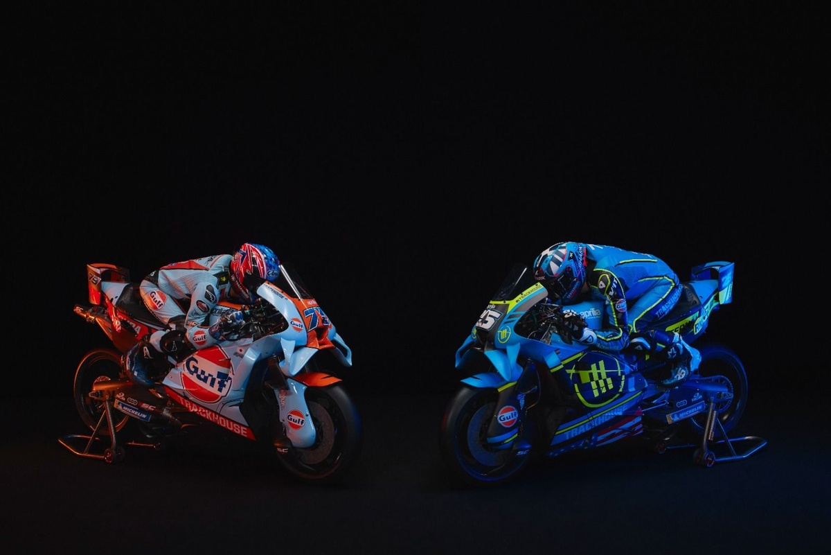 Trackhouse dévoile les deux livrées de ses Aprilia pour 2026