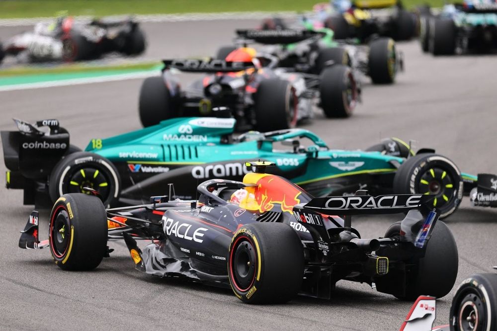 Lance Stroll, Aston Martin Racing, Yuki Tsunoda, Red Bull Racing Team