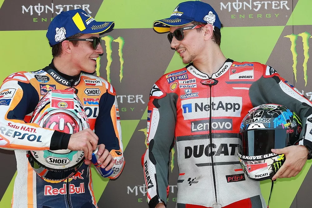 Marc Marquez, Repsol Honda Team, Jorge Lorenzo, Ducati Team