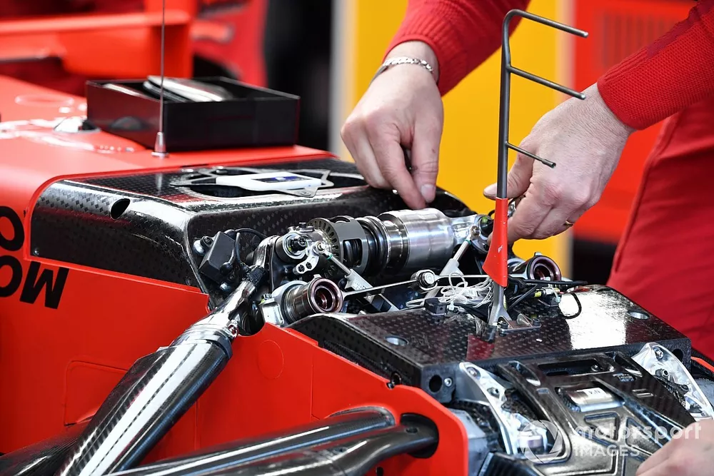 Ferrari SF1000 dettagli tecnici