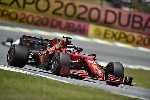 Leclerc no entiende qué sucedido en la sprint en Brasil 