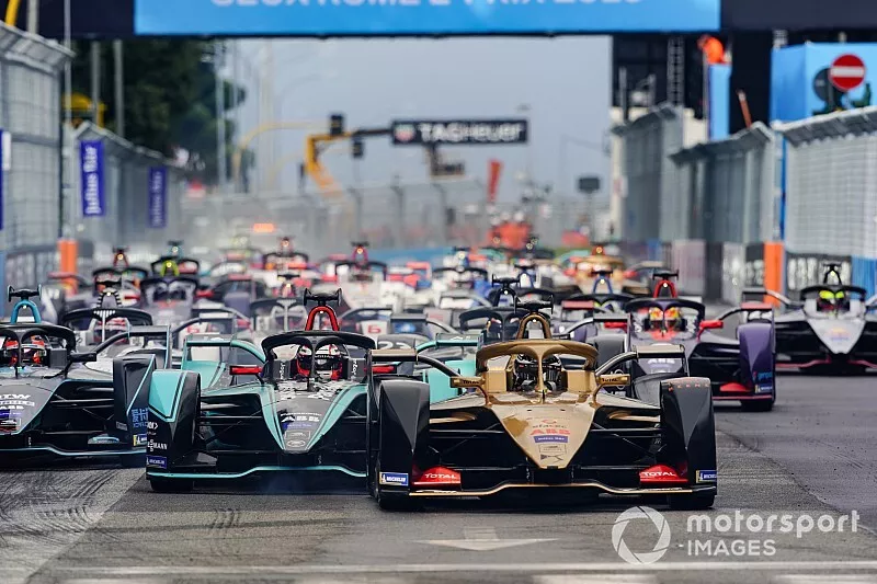 Andre Lotterer, DS TECHEETAH, DS E-Tense FE19, Mitch Evans, Panasonic Jaguar Racing, Jaguar I-Type 3, Stoffel Vandoorne, HWA Racelab, VFE-05, au d&eacute;part