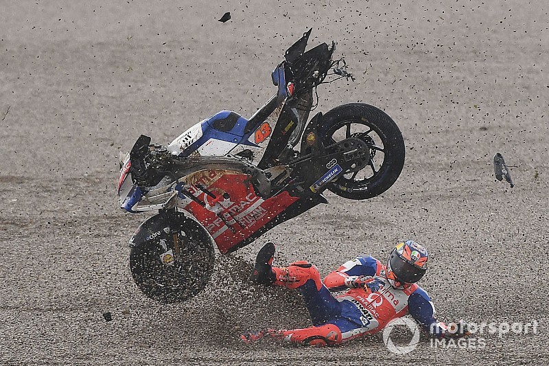 L'arrêt du GP de Valence,
