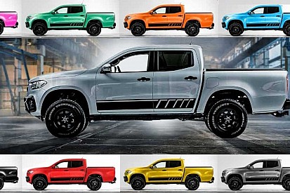 Mercedes-Benz зробив рожевий ліфтований X-Class X²
