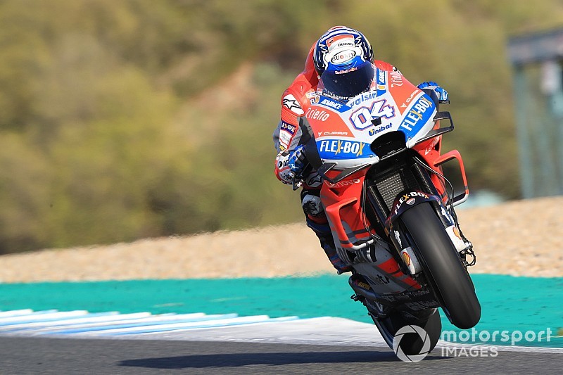 Jerez : Dovizioso et Mir malmenés dans des chutes au 1er jour de test