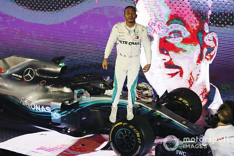 En fotos, el 2018 que ha coronado histórico pentacampeón a Hamilton