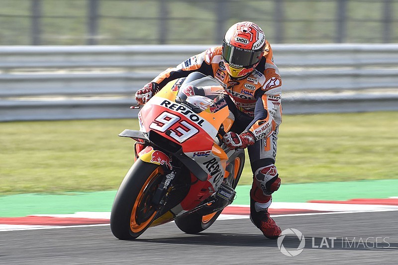 MotoGP in Misano: Marquez im Warm-up vor Ducati-Duo