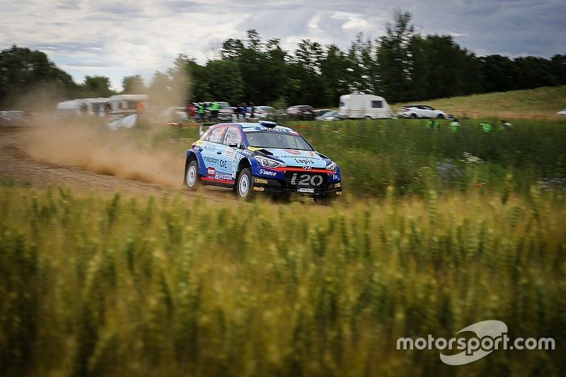 Jari Huttunen, Mikko Lukka, Hyundai i20 R5, FIA ERC, Rally Poland
