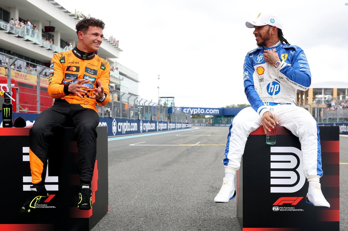 Norris : "S'il y a bien quelqu'un capable de rebondir, c'est Hamilton"