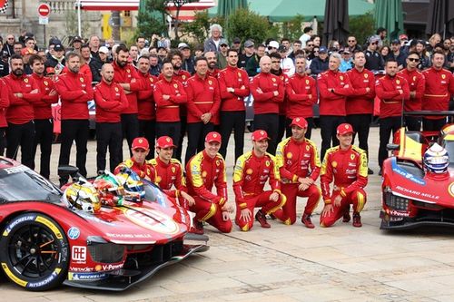 Ferrari no planea cambiar la alineaci&oacute;n de pilotos del Hypercar del WEC para 2026