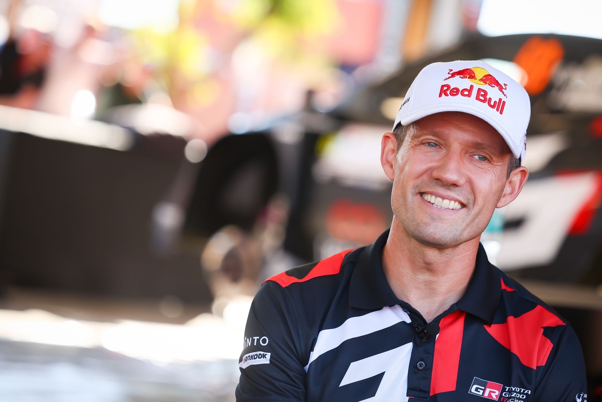 Sebastien Ogier reacts to Kalle Rovanpera's “huge” single-seater challenge