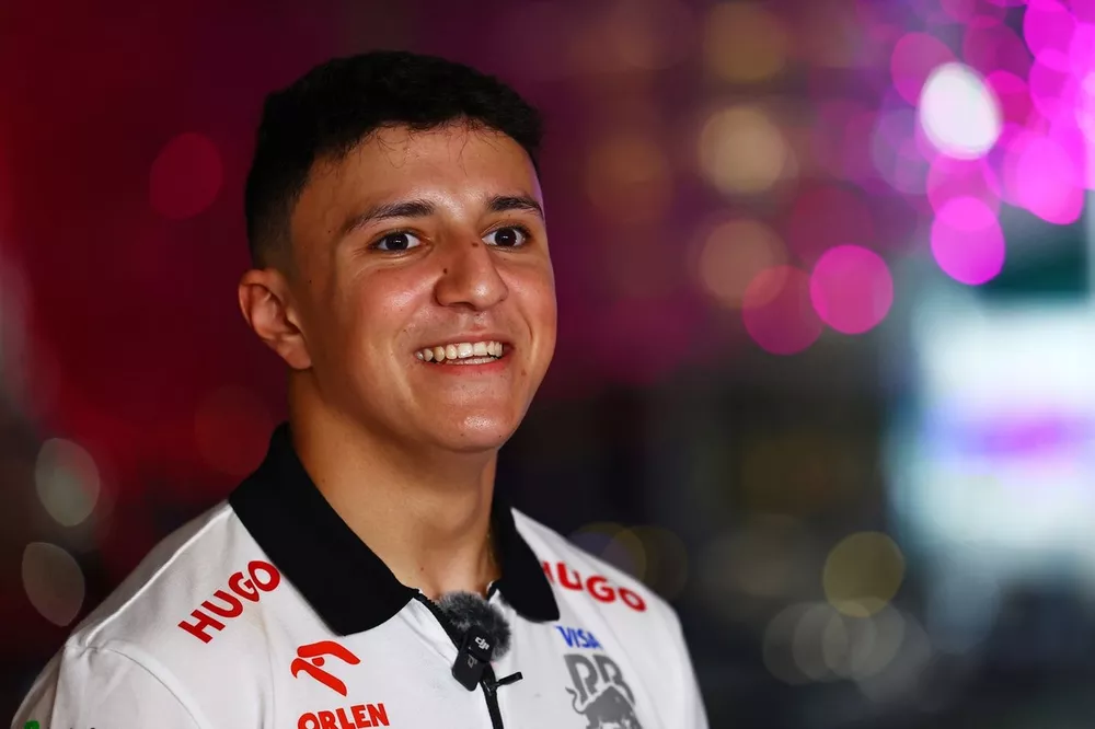Isack Hadjar, reserve driver for Red Bull Racing