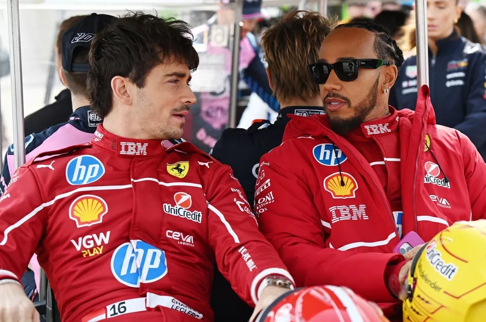 Hamilton: Arbeitsmoral hat mich an "Mr. Ferrari" Leclerc besonders erstaunt