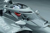 La IndyCar despliega una nueva versi&oacute;n del aeroscreen para Long Beach