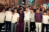 Despiden pilotos de F1 a Vettel con última cena de lujo