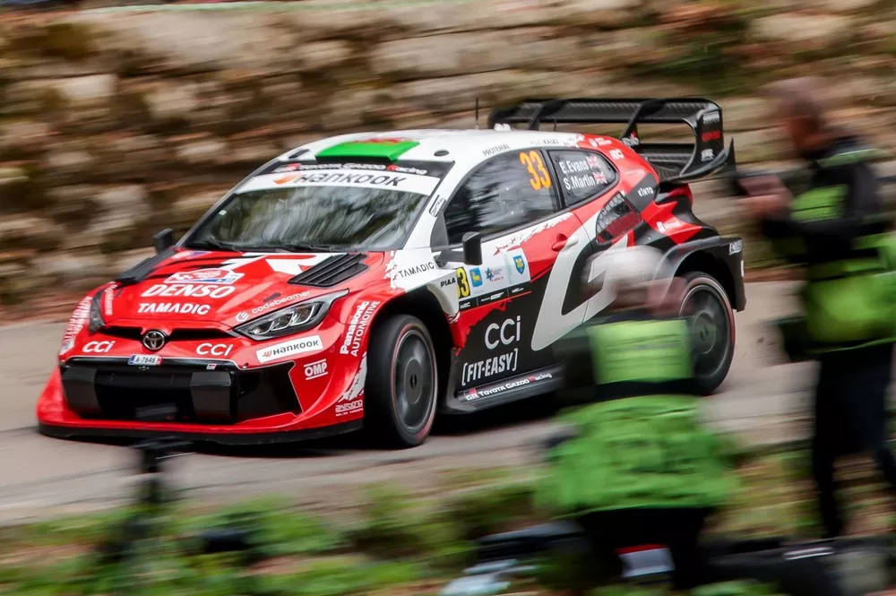 Elfyn Evans, Scott Martin, Toyota Gazoo Racing WRT Toyota GR Yaris Rally1