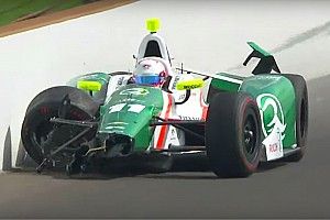 VIDEO: Pigot choca en el quinto día de prácticas
