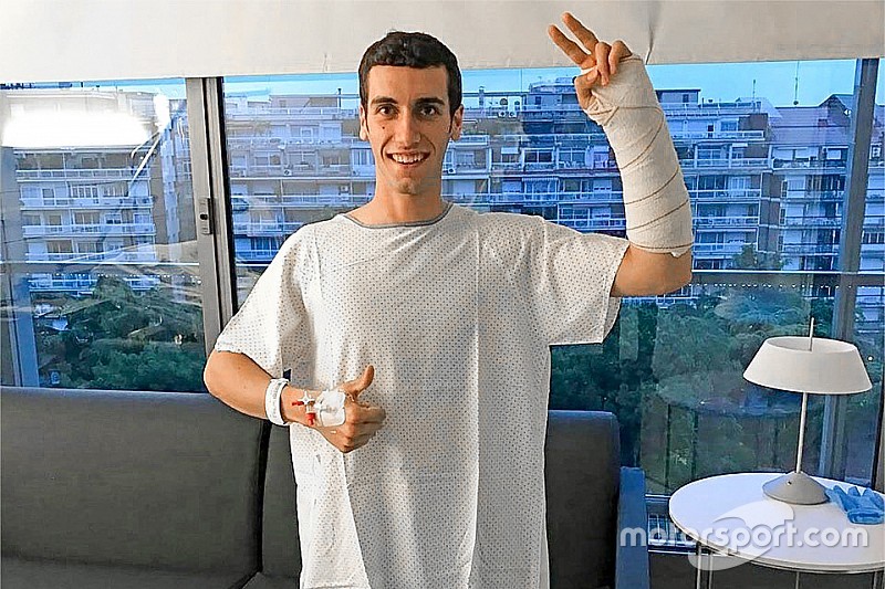 Álex Rins opéré avec succès à Barcelone
