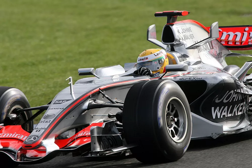 Lewis Hamilton, McLaren MP4-21