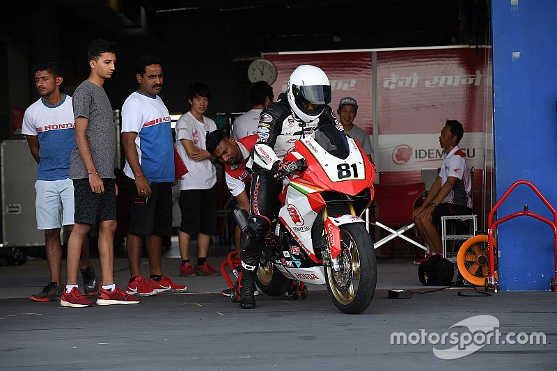 Two Honda India riders in ARRC Thailand test shootout