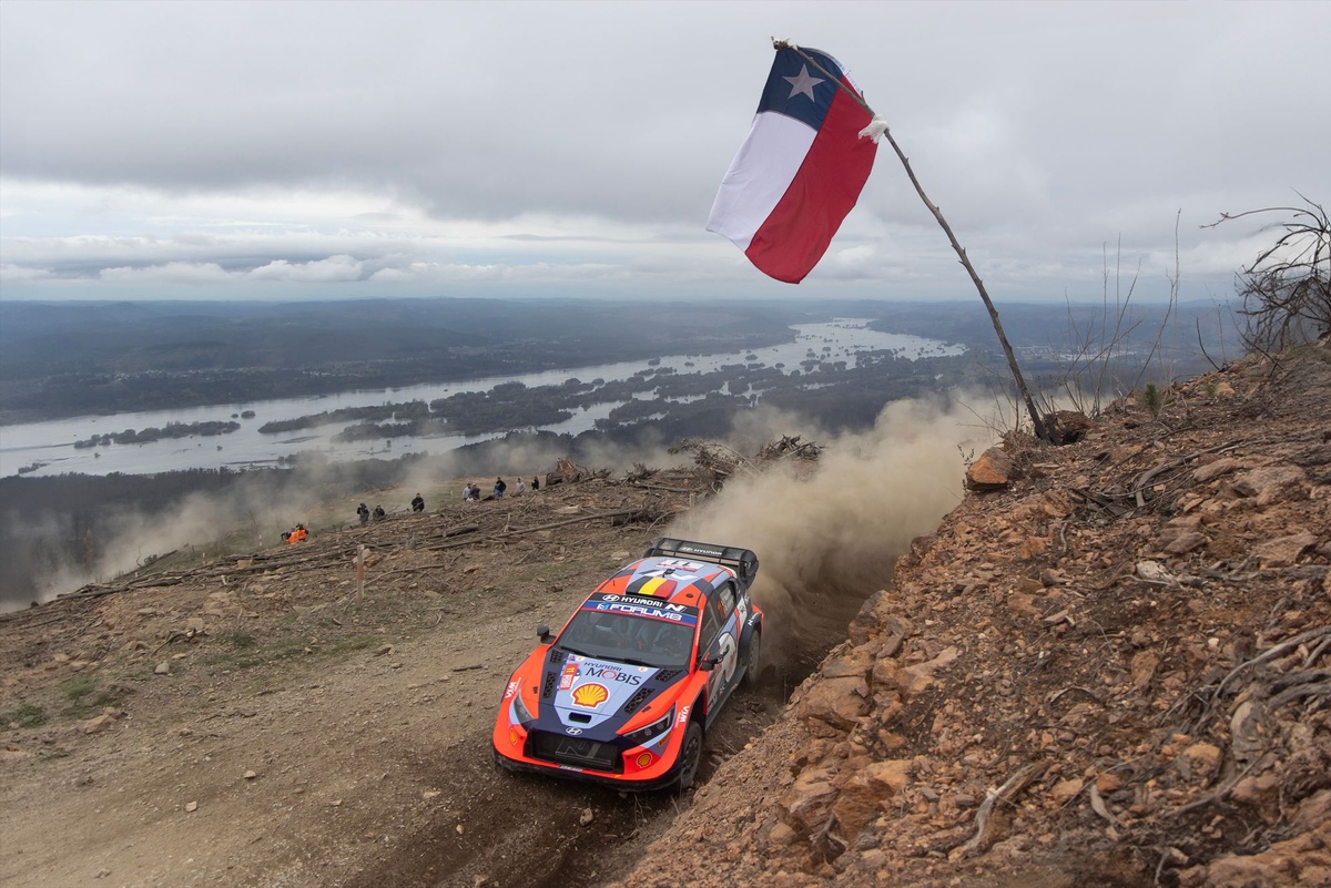 Jedenaście Rally1 w Chile