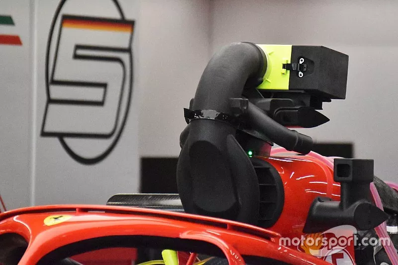 Ferrari SF71H, sistema di raffreddamento del motore