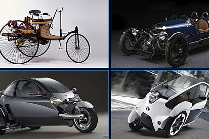 10 coches con tres ruedas que no sabías que existían